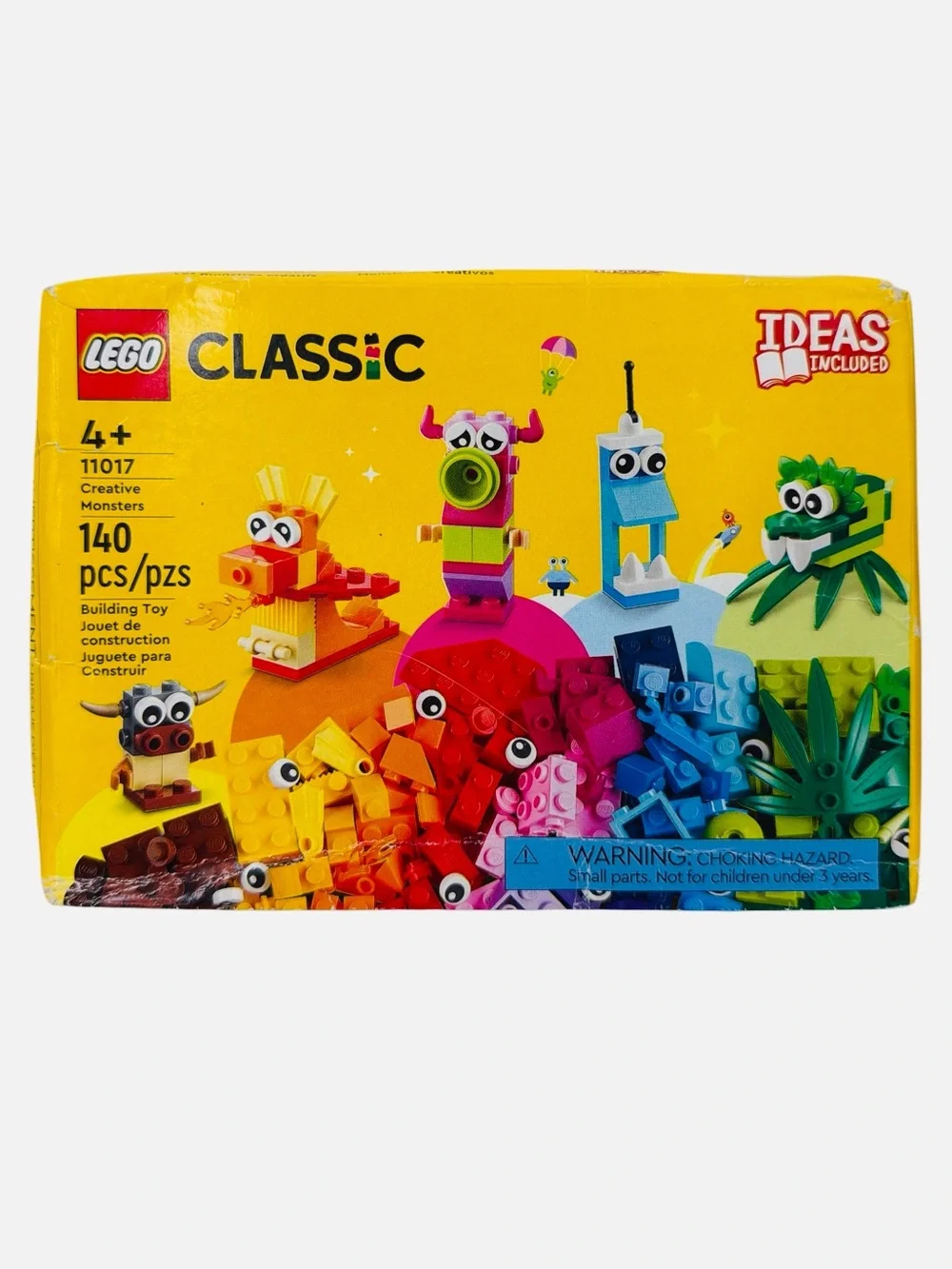 Lego 11017 Classic Creative Monsters 140 Pieces Age 4+ - New In Damaged Box